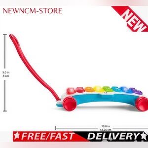 Fisher-Price Baby to Toddler Learning Toy Giant Light-Up Xylophone with Music